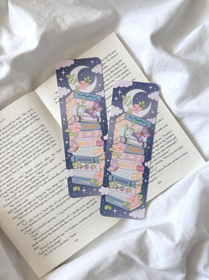 Fantasy Book Stack Bookmark