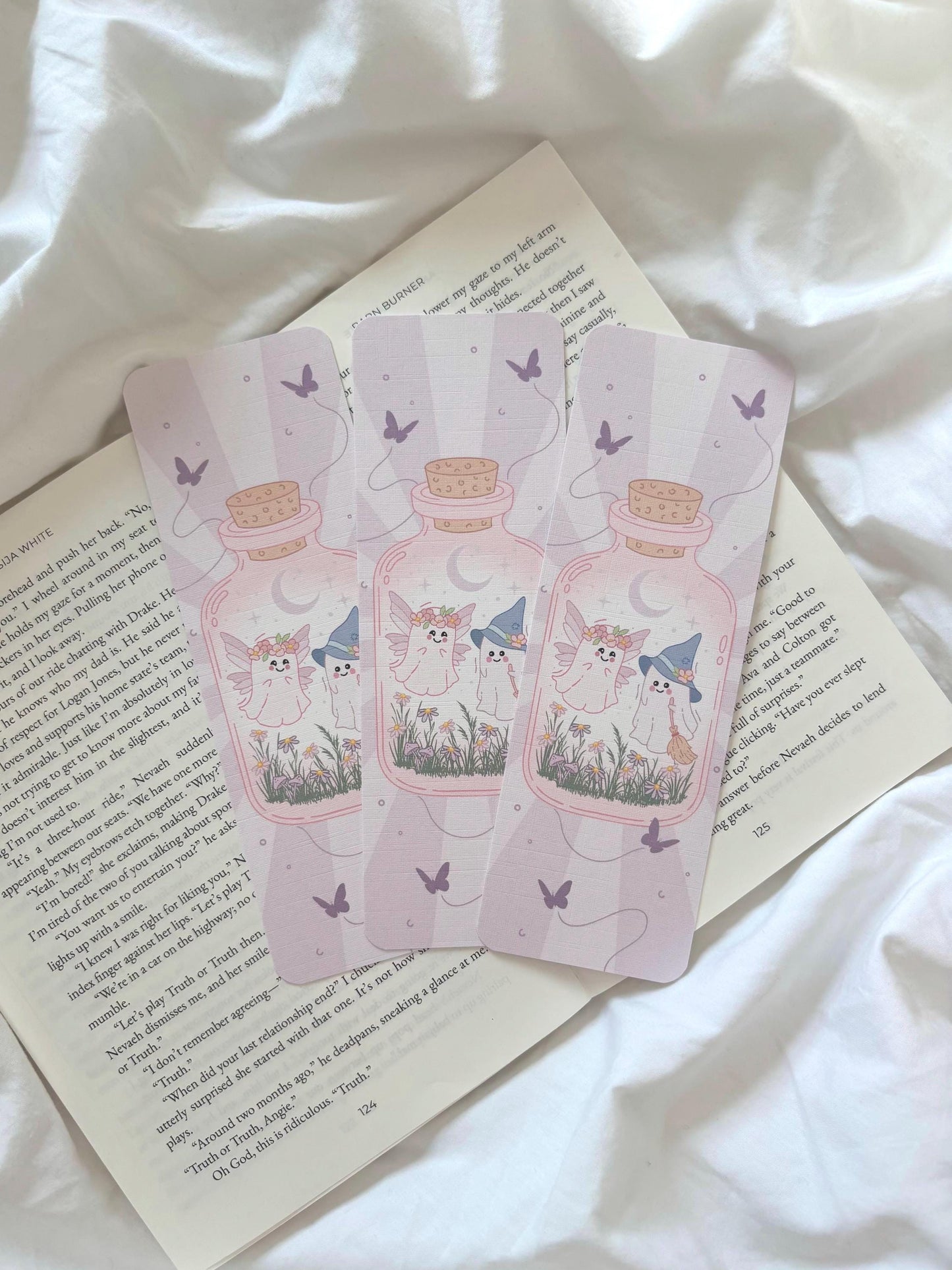 Cute Fairy Ghost Bookmark