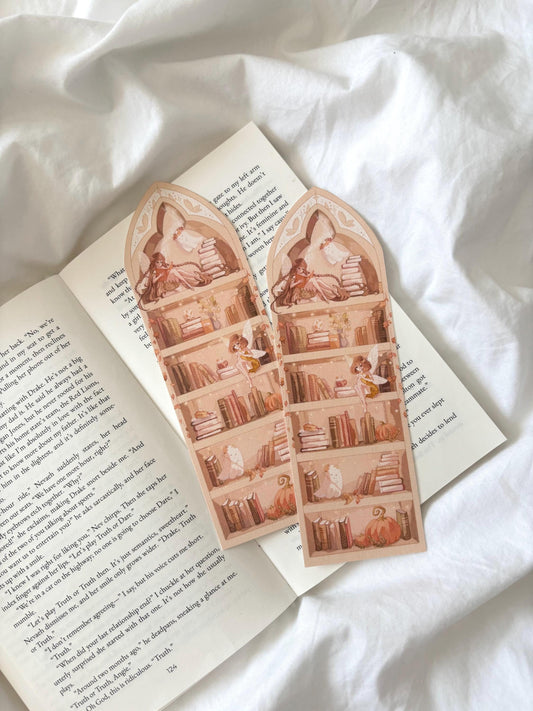 Autumn Fairy Bookshelf Bookmark