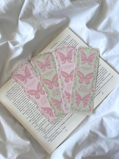 Flower Fairy Wings Bookmark